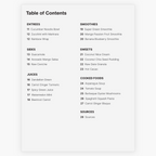 Detox Recipe e-Booklet