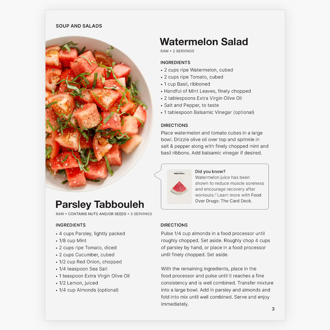 Detox Recipe e-Booklet
