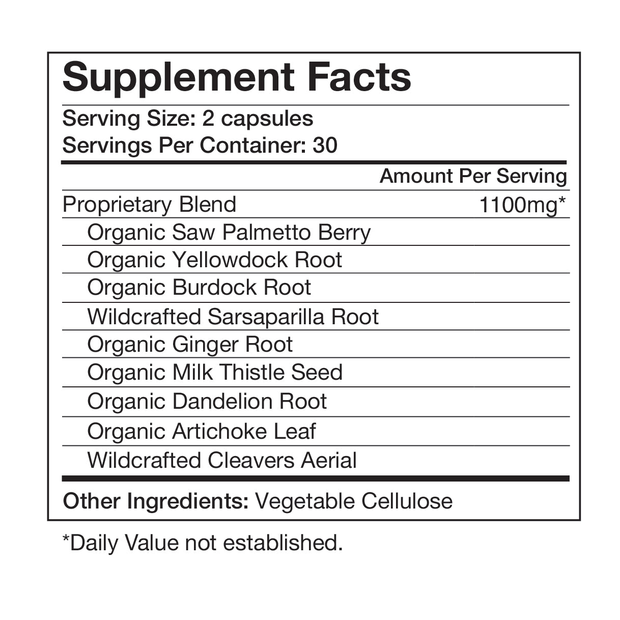Cystic Acne Formula
