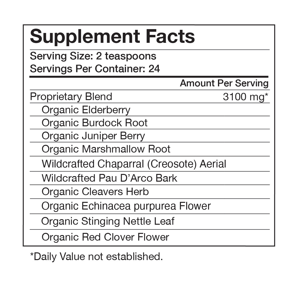Whole Body Detox Tea