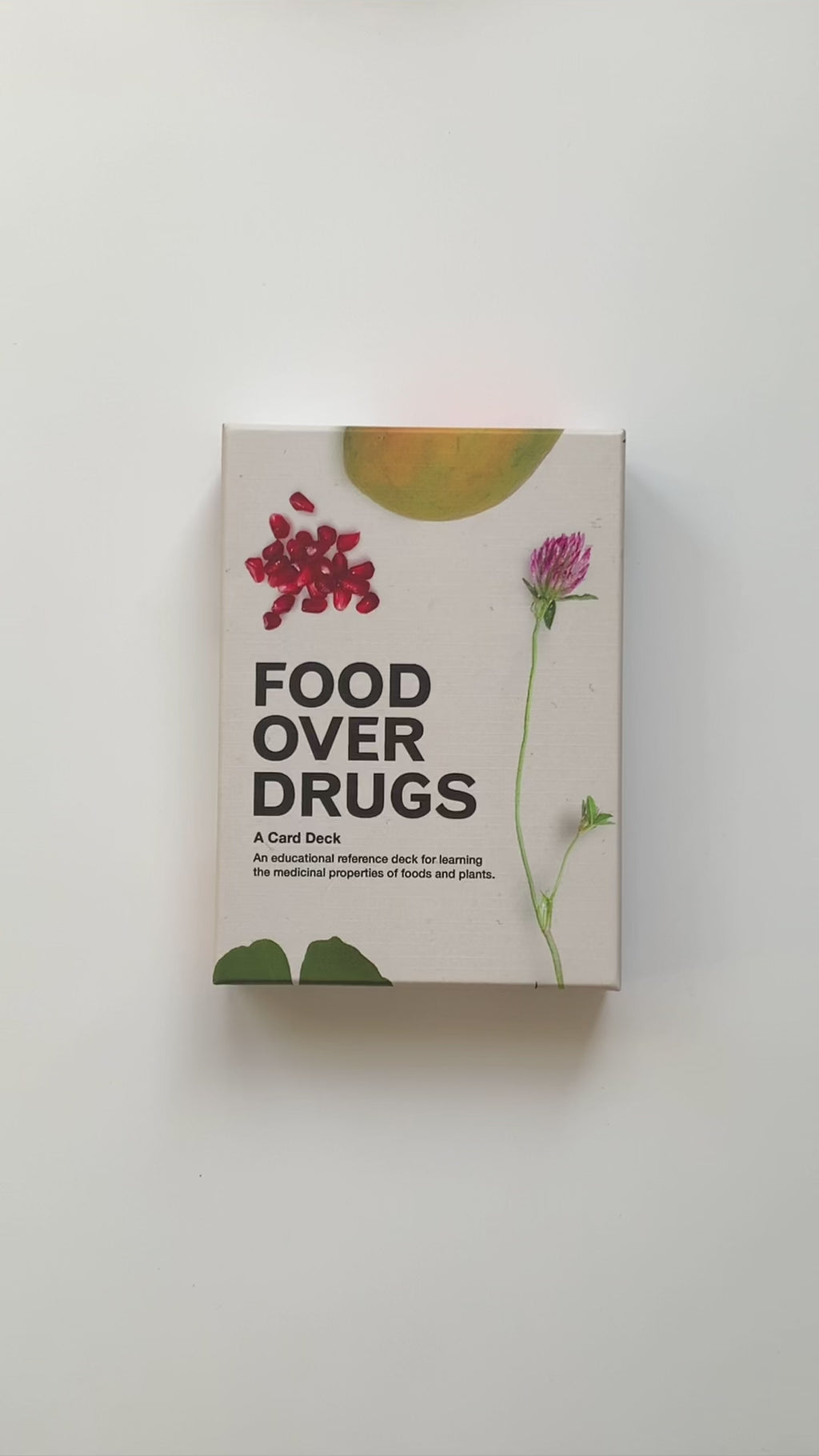 FOOD OVER DRUGS: The Card Deck
